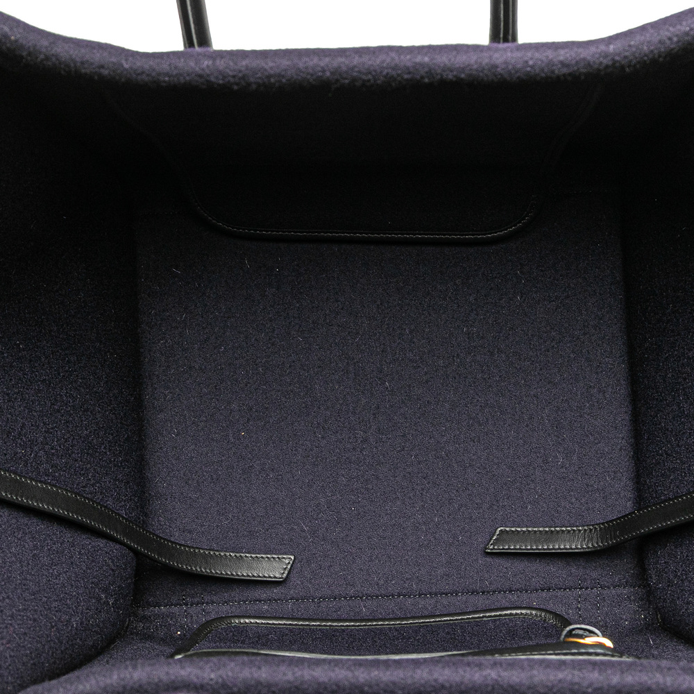 Pre-Loved Celine Medium Felt Phantom Luggage Tote - Picture 4 of 11